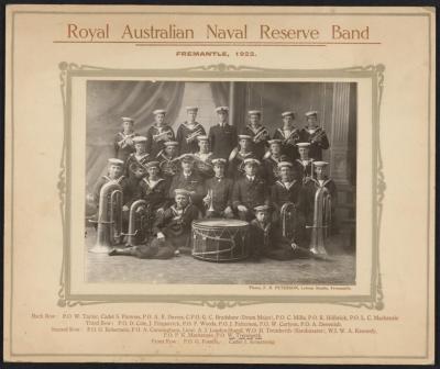 PHOTOGRAPH: ROYAL AUSTRALIAN NAVAL RESERVE BAND