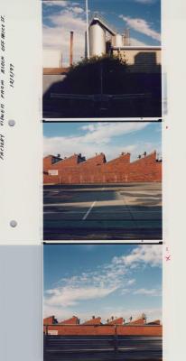 PHOTOGRAPH (PROOFS): FACTORY VIEWED FROM PRICE STREET, SONYA SEARS, 1997