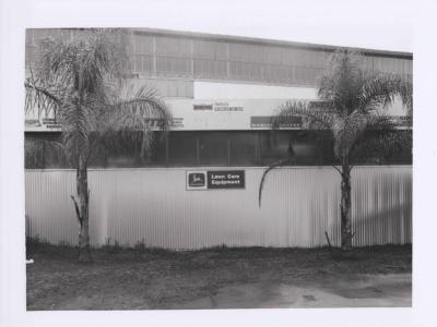 PHOTOGRAPH: ALROH BUILDING AND FENCE, SONYA SEARS, 1997