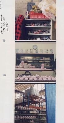 PHOTOGRAPH (PROOF SHEET): INTERIOR OF AUSTRALIAN FINE CHINA, SONYA SEARS