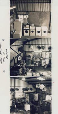 PHOTOGRAPH (PROOF SHEET): INTERIOR OF PROUD APPLIANCES, SONYA SEARS