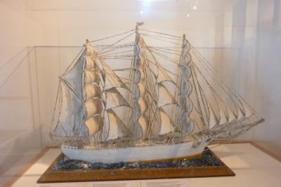 MODEL OF SAILING SHIP BY SHINER RYAN