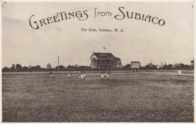 PHOTOGRAPH: THE OVAL, SUBIACO