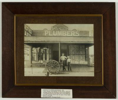 PHOTOGRAPH (FRAMED): BUILDING OF H. RANCE SHOP FRONT