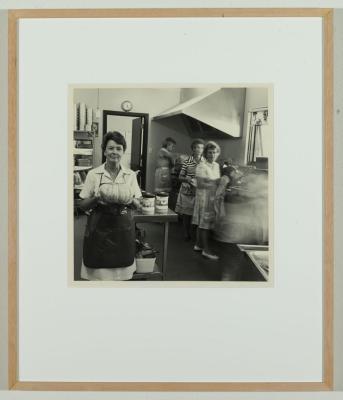 PHOTOGRAPH (FRAMED): 'MEALS ON WHEELS', BICENTENARY COLLECTION, EDITH COWAN UNIVERSITY STUDENTS