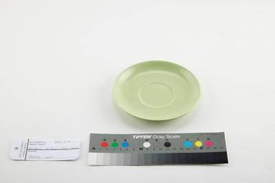 SAUCER: WEMBLEY WARE, GREEN