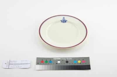 PLATE: WEMBLEY WARE, WESTERN AUSTRALIAN GOVERNMENT RAILWAY