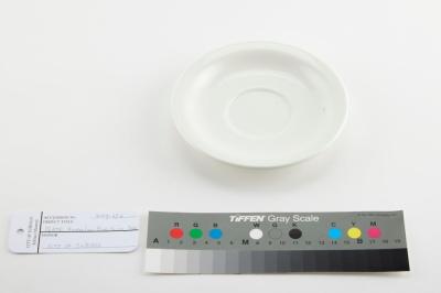 SAUCER: WHITE, AUSTRALIAN FINE CHINA