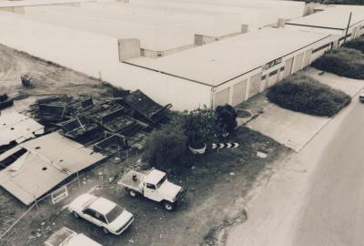 PHOTOGRAPH: SELF LOCK STORAGE ON HARBOURNE STREET, SONYA SEARS, 1997