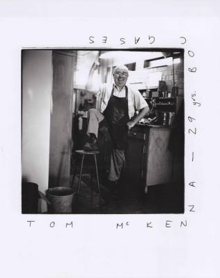 PHOTOGRAPH: 'TOM MCKENNA - 29 YRS BOC GASES', MICHELLE TAYLOR, 1997