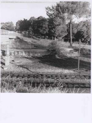 PHOTOGRAPH: VIEW TO AXON PARK AND BRIDGE, SONYA SEARS, 1997