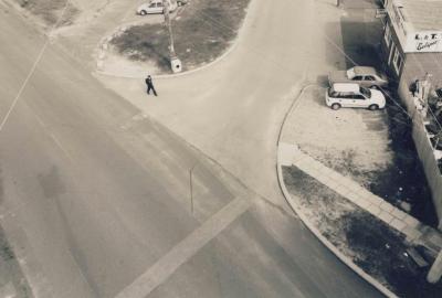 PHOTOGRAPH: CORNER STATION STREET AND HOOD STREET, SONYA SEARS, 1997