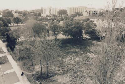 PHOTOGRAPH: CLEARED LAND OFF STATION STREET, SONYA SEARS, 1997