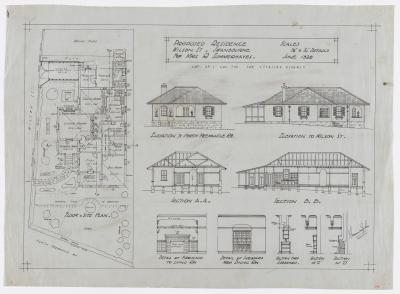 Proposed residence for Mrs R. Summerhayes, Swanbourne.