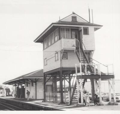 PHOTOGRAPH: SIGNAL BOX AT SUBIACO STATION