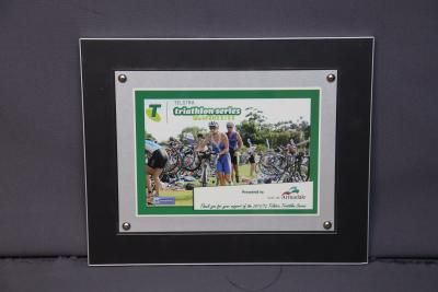 PLAQUE - TELSTRA TRIATHLON SERIES