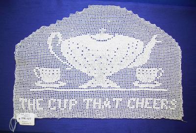 FILET CROCHET, TEA COSY