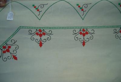 GENERAL EMBROIDERY, TEA CLOTH, SERVIETTES