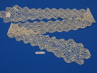 LACE, BOBBIN, MIXED, LAPPET