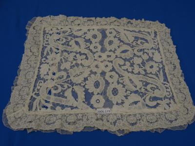 LACE, BOBBIN, BRUGE, PILLOWCASE