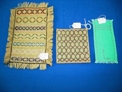 DARNING, SAMPLERS