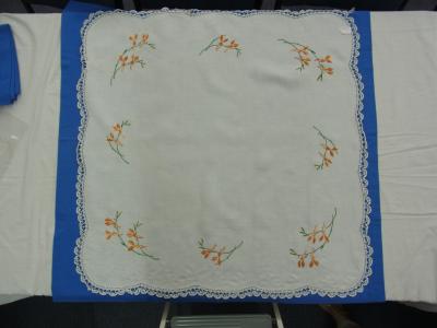 GENERAL EMBROIDERY, TEA CLOTH