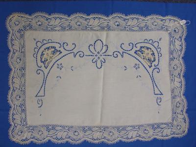 CUTWORK, PILLOW SHAM