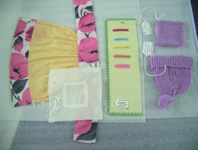 KNITTING, GENERAL EMBROIDERY, SAMPLER