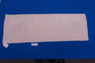 STAMPED LINEN,RUNNER