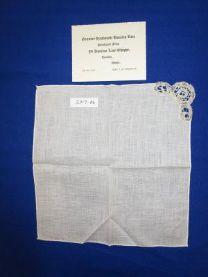 LACE,BOBBIN, HONITON,HANDKERCHIEF