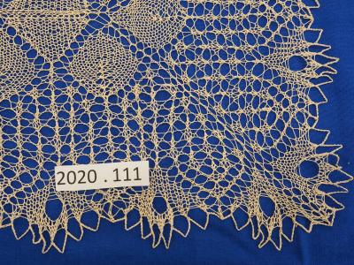 KNITTING, TRAY CLOTH
