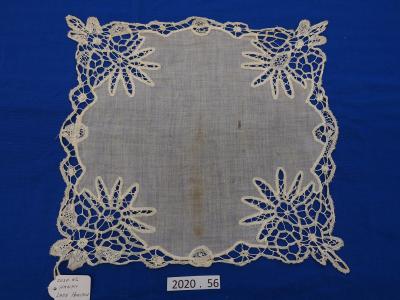 LACE, BOBBIN, HONITON, HANDKERCHIEF