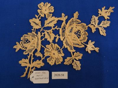LACE, NEEDLE LACE, MOTIF