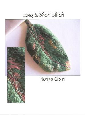 GENERAL EMBROIDERY, LEAVES