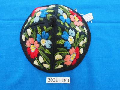 Embroidered child's cap