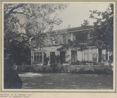 Residence of B.Meecham, Esq., Forrest St, Peppermint Grove, [1936].