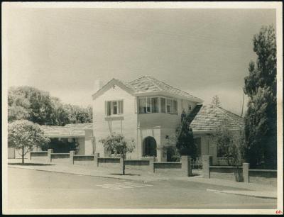 Residence - Mrs Summerhayes House, 1946.