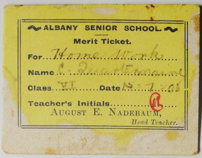 Merit Certificate