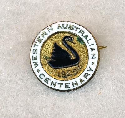 Western Australian Centenary  Badge 1929