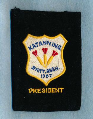 Dart Club Pocket Badge