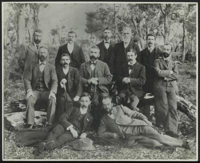 PHOTOGRAPH (COPY): THE FIRST SUBIACO MUNICIPAL COUNCIL, CIRCA 1897