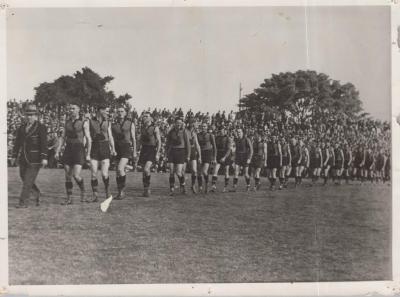 PHOTOGRAPH: AUSTRALIAN NATIONAL FOOTBALL CARNIVAL, SUBIACO OVAL, 1937