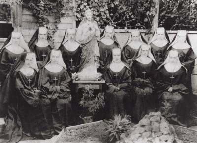 PHOTOGRAPH (COPY): FIRST SISTERS OF ST. JOHN OF GOD IN WESTERN AUSTRALIA, CIRCA 1900