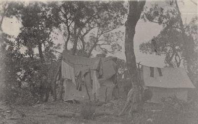 PHOTOGRAPH: EARLY SUBIACO CAMP TENT