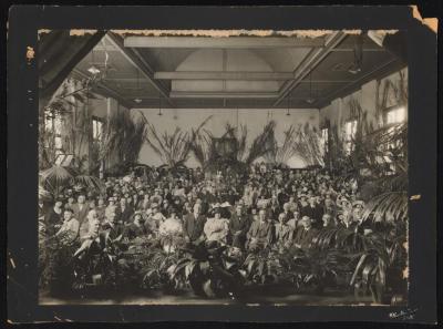 PHOTOGRAPH: SWEARING IN THE MAYOR, G.H. OLNEY, ESQUIRE