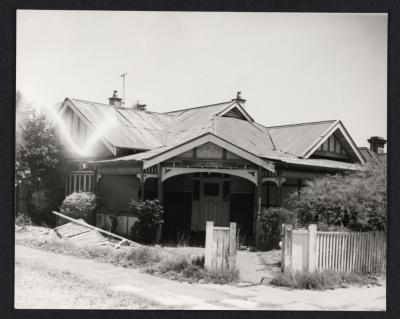PHOTOGRAPH: HOUSE AT CNR HAMERSLEY ROAD AND RUPERT STREET, SUBIACO