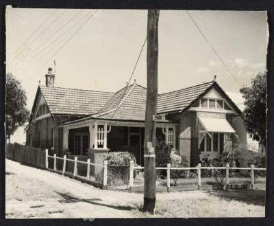 PHOTOGRAPH: HOUSE IN TOWNSHEND ROAD, SUBIACO