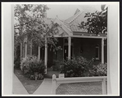 PHOTOGRAPH: DR MOORE'S HOUSE, 171 THOMAS STREET, SUBIACO