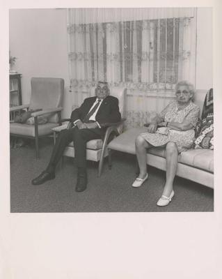 PHOTOGRAPH: LOUNGE ROOM, BICENTENARY COLLECTION, EDITH COWAN UNIVERSITY STUDENTS