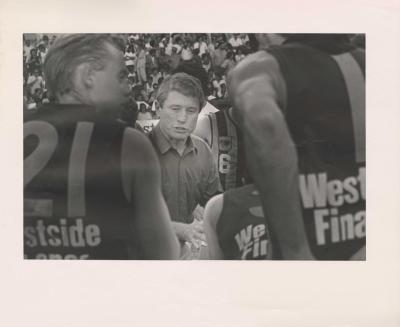 PHOTOGRAPH: SUBIACO FOOTBALL GRAND FINAL, BICENTENNIAL COLLECTION, EDITH COWAN STUDENTS